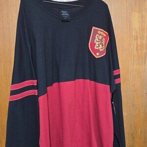 HARRY POTTER GRYFEINDOR LONG SLEEVE SHIRT 3XL